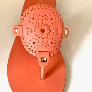 Jack Rogers Orange Sandals size 8